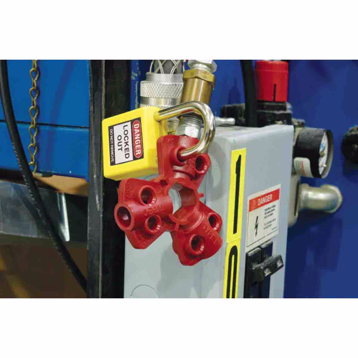 64221 BLOQUEO DE DESCONEXION RAPIDA PARA LINEAS NEUMATICAS