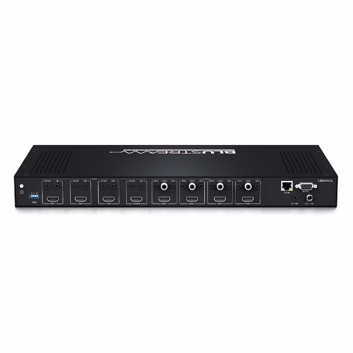 Matriz HDMI 2.0 4x4 4K 18Gbps | Audio Breakout EDID | BLS-CMX44CS