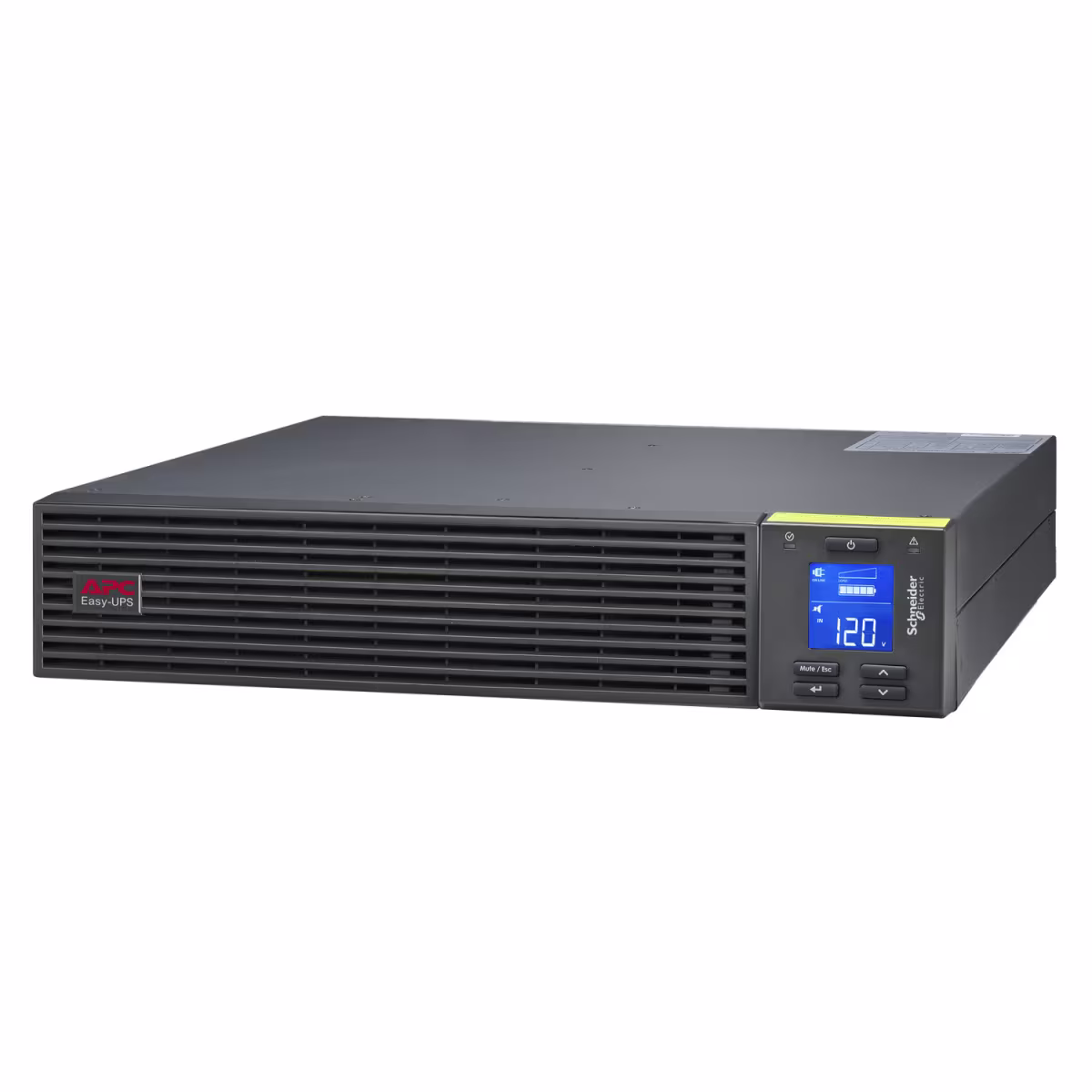 SRV2KRARK UPS SRV 2000VA/120V, (4) NEMA 5-20R C/LCD, RACKEABLE 2U C/KIT DE RIELES APC