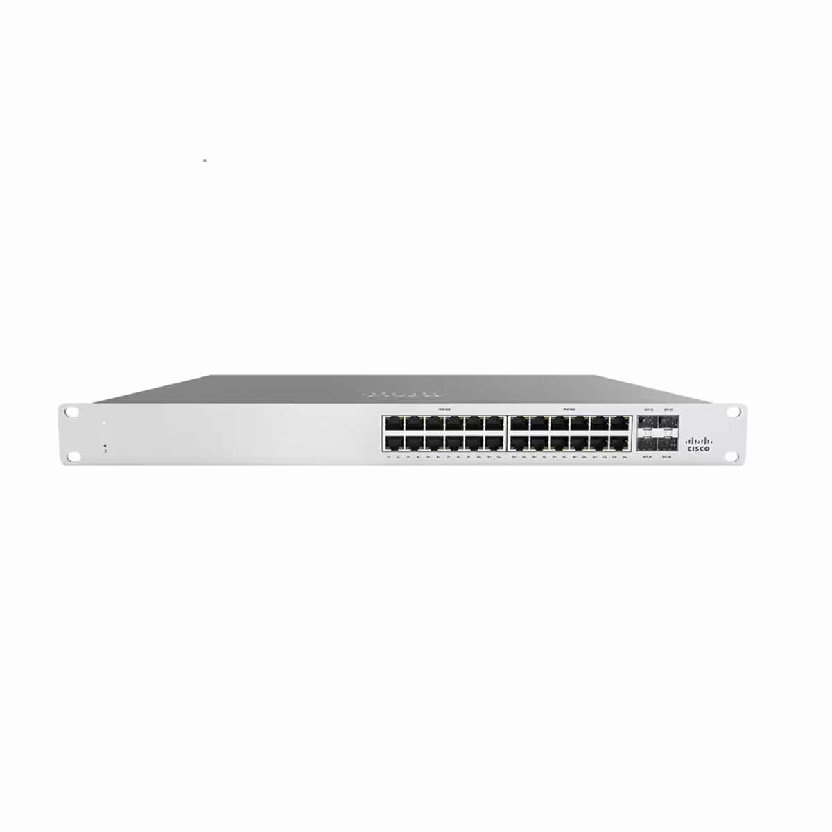 MS120-24P-HW SWITCH MERAKI  24 PUERTOS 10/100/1000 BASE-T ADMINISTRABLE 1G L2 + 24x GigE +POE, CISCO