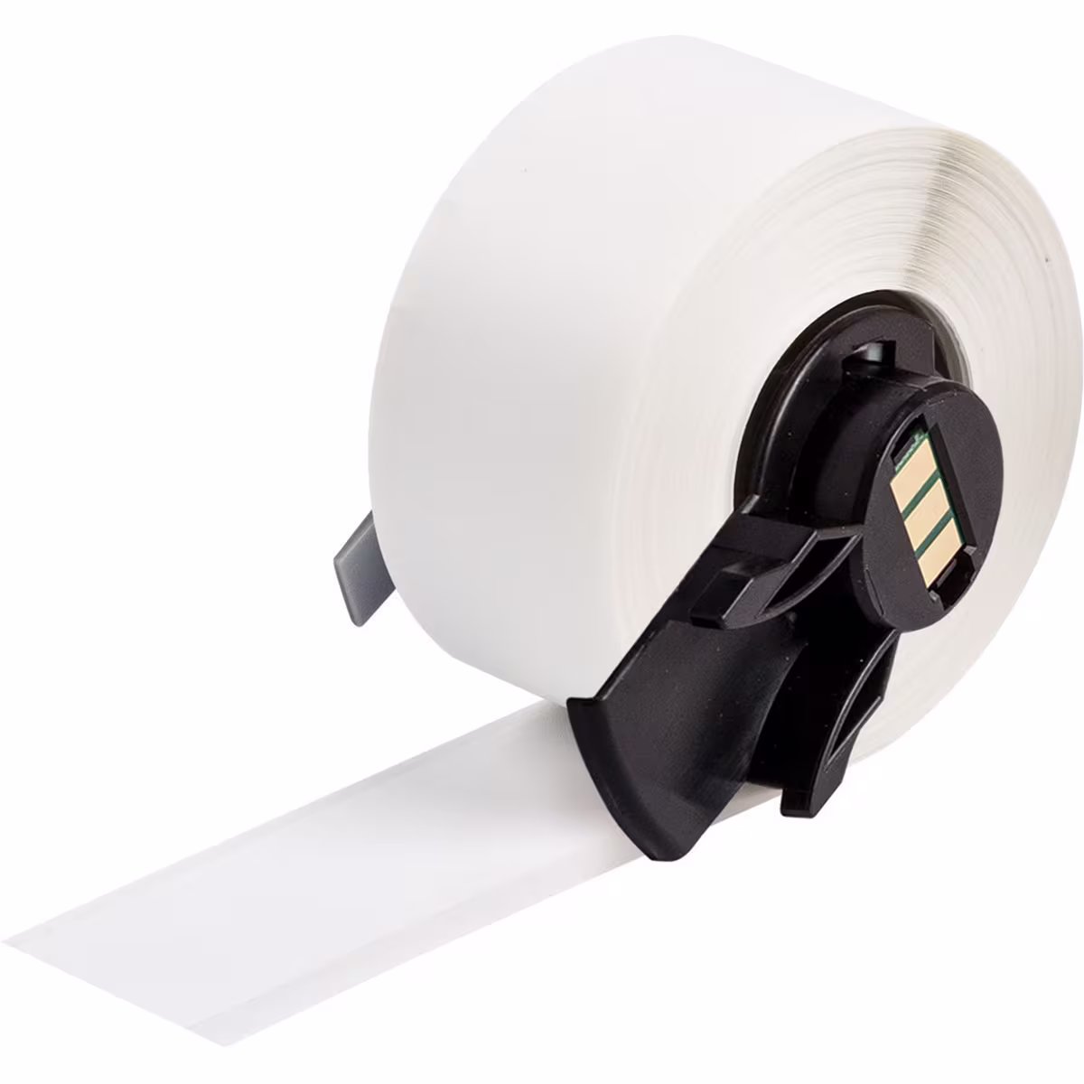M6C-500-595-WT CINTA DE ETIQUETAS DE VINILO CON ADHESIVO PERMANENTE PARA TODO TIPO DE CLIMA PARA IMPRESORAS M6 M7 - 0.5, BLANCO 