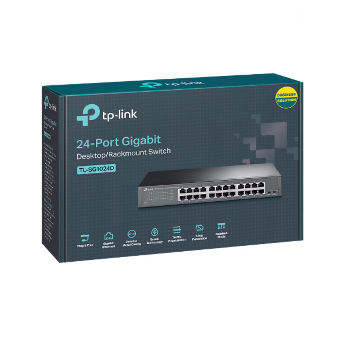 SG1024D SWITCH 24 PTOS GIGA NO ADMINISTRABLE PLUG AND PLAY PARA SOBREMESA