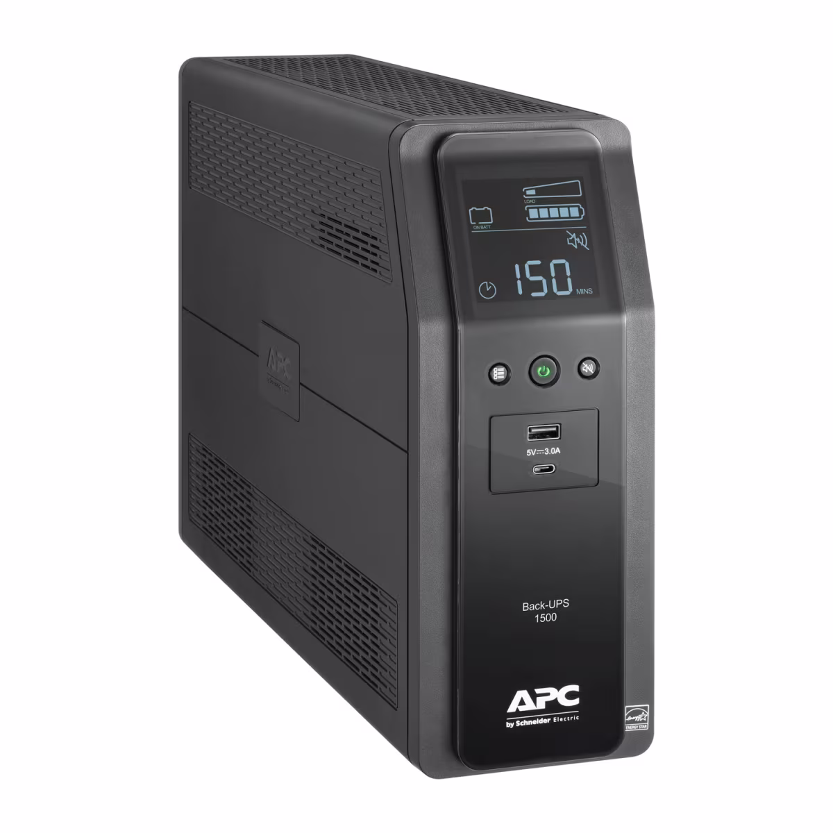 BR1500M2-LM UPS DE RESPALDO PRO 1500VA/120V, (4) NEMA 5-15R (6) NEMA 5-15R C/LCD + 2USB APC