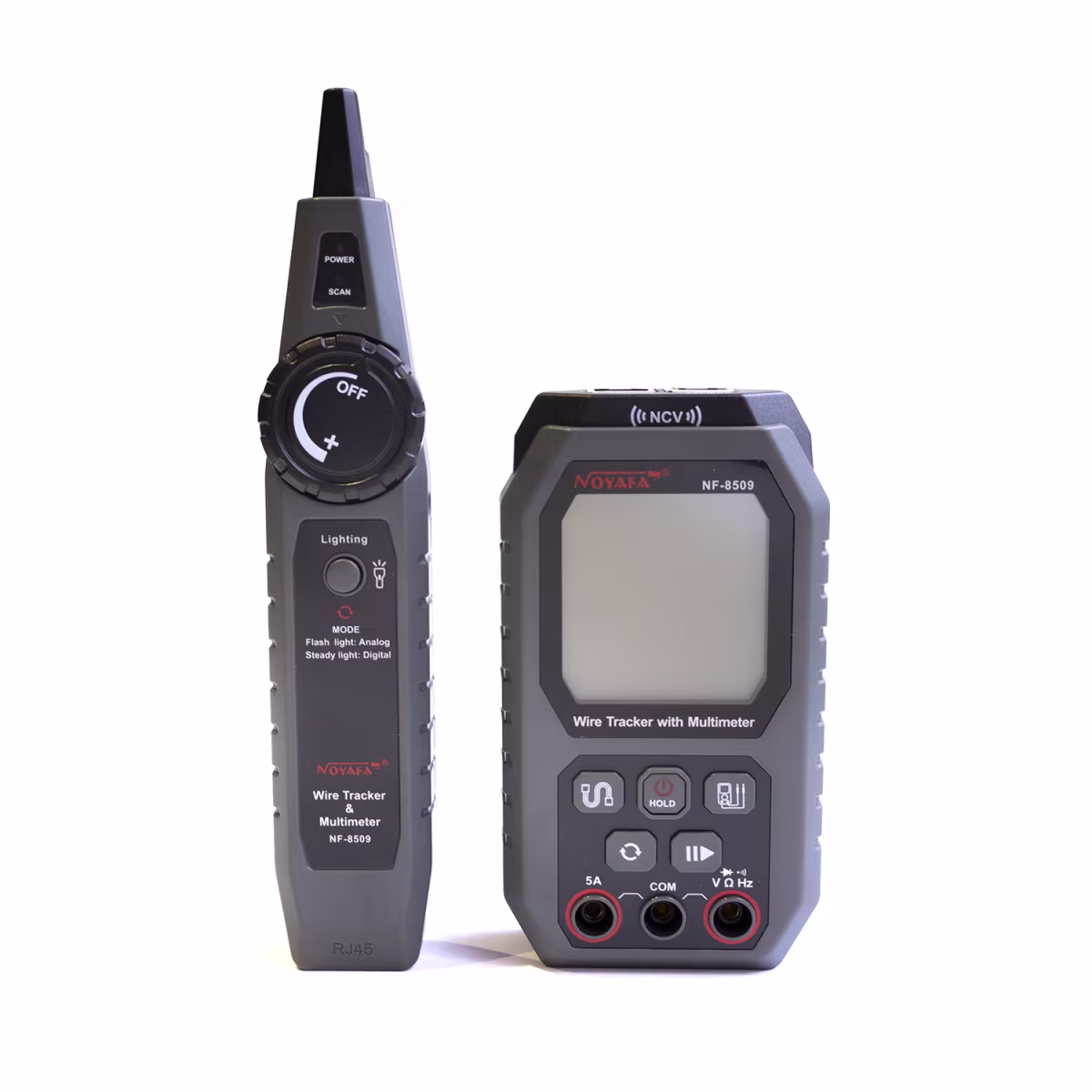 CAT-NF-8509 MULTIMETRO PARA REDES DE DATOS Y ELÉCTRICAS DE TENSION NORMAL Y BAJA, CON RASTEADOR