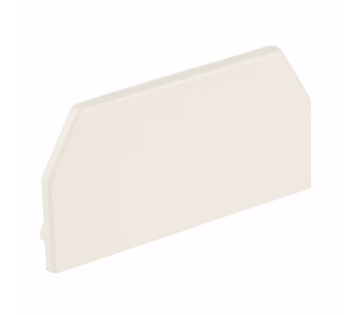 T45ECWH ACCESORIO DE CANALETA TAPA FINAL PARA CANALETA T-45