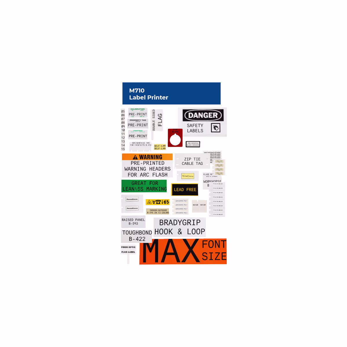 M710-KIT IMPRESORA DE ETIQUETAS PORTÁTIL M710 CON ESTUCHE RIGIDO