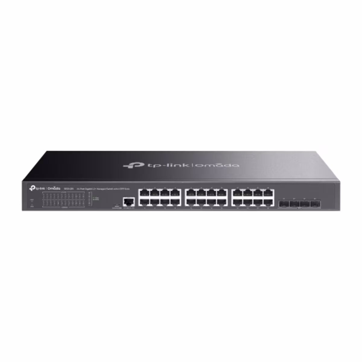TL-SG3428 SWITCH ADMINISTRABLE 24 PUERTOS 10/100/1000 Mbps + 4 PUERTOS GIGABIT L2