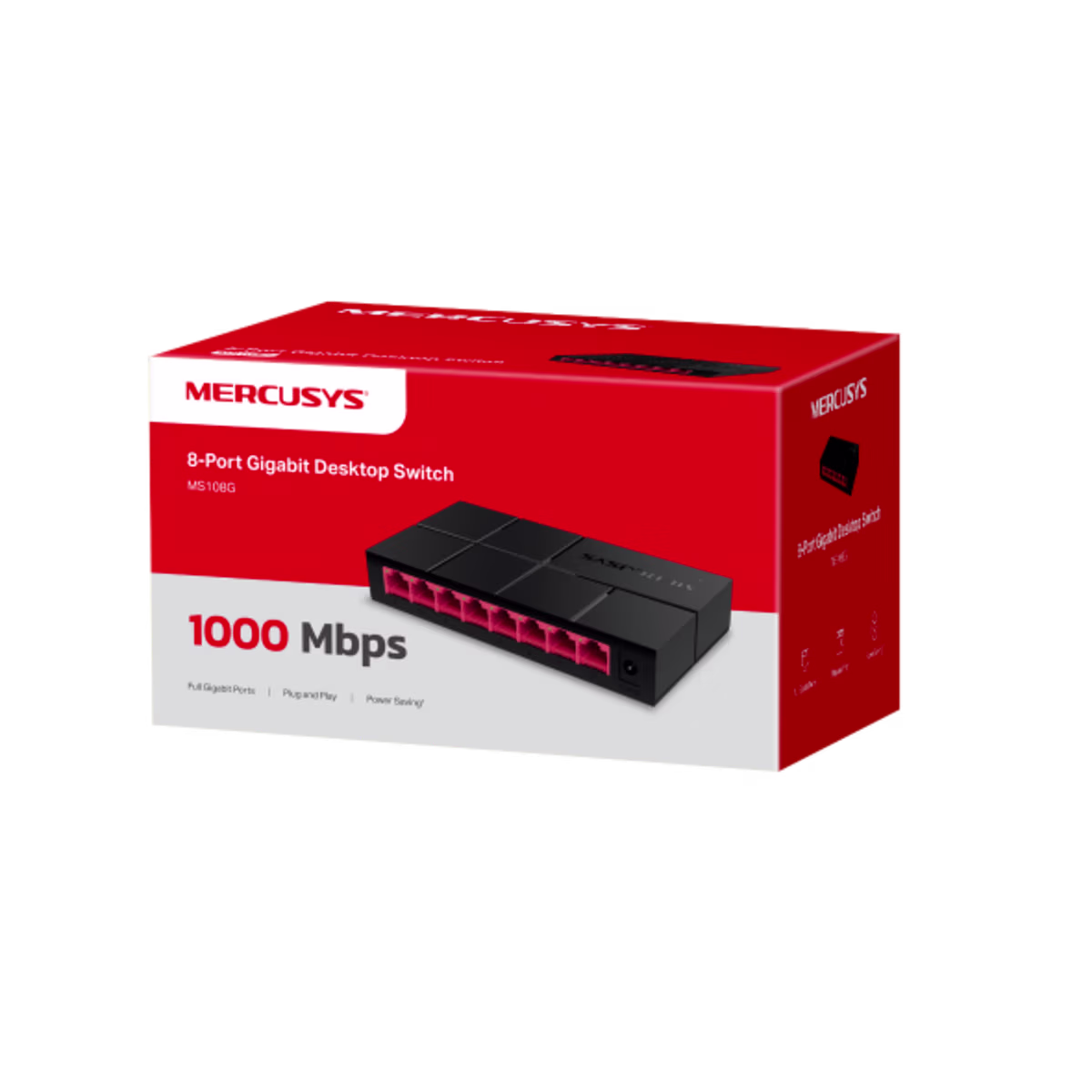 MS108G SWITCH 8 PTOS 10/100/1000Mbps DESKTOP Mercusys