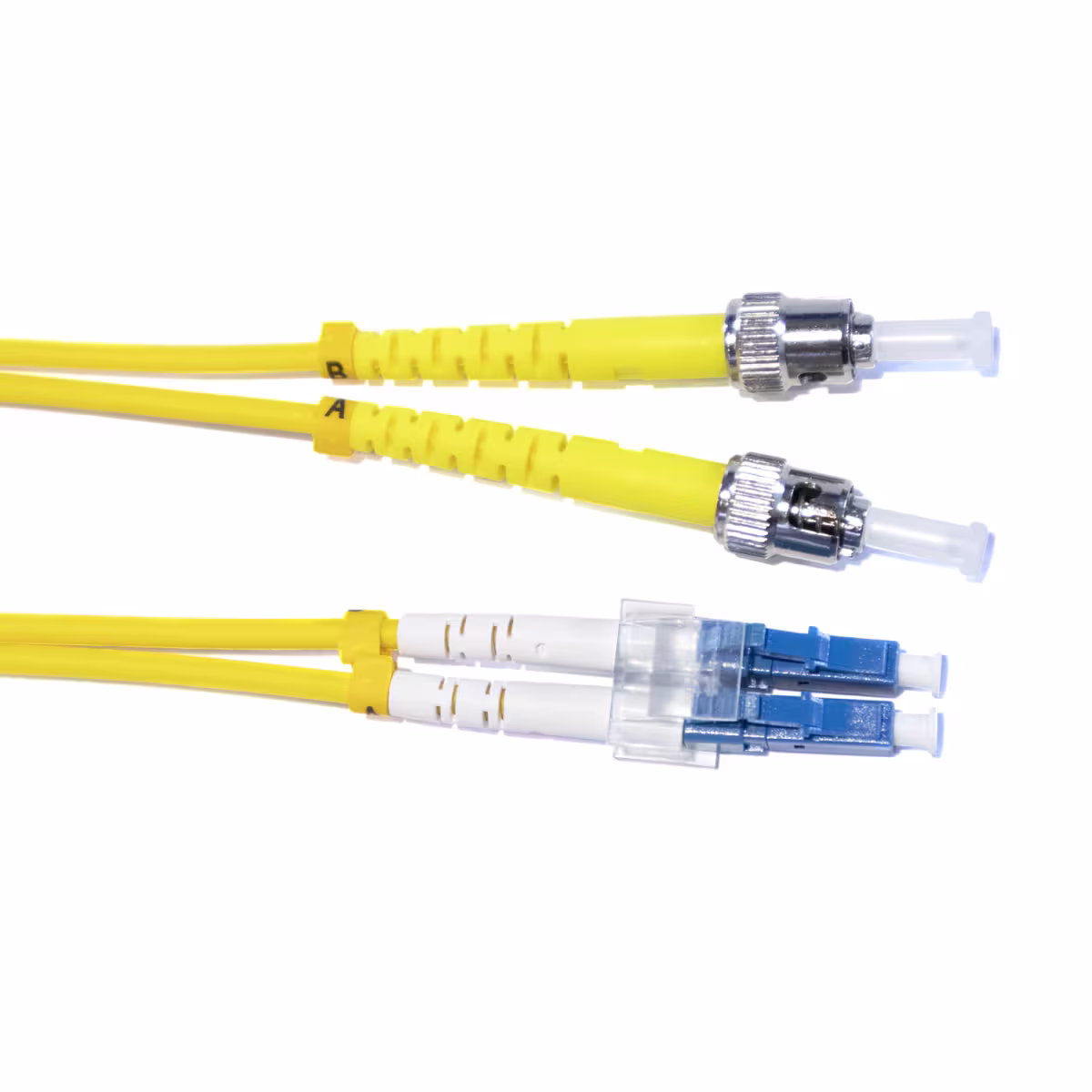 LU/TU9CL20M PATCH CORD DE FIBRA OPTICA LC/UPC-ST/UPC DUPLEX MONOMODO 20MTS, CATCOM
