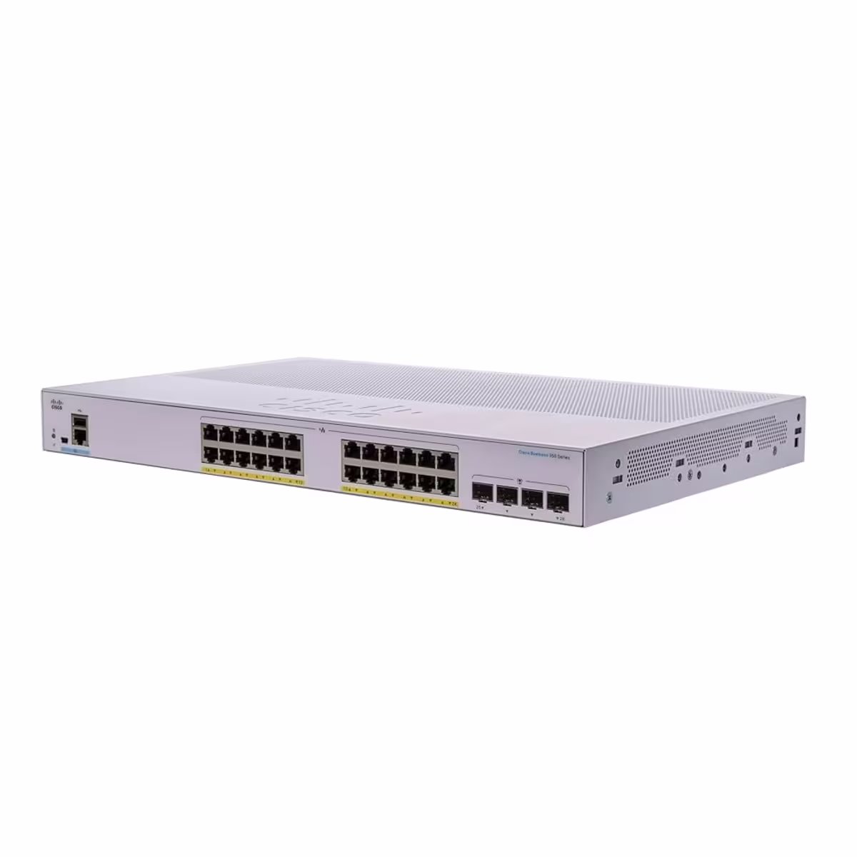 CBS350-24P-4G-NA SWITCH 24 PUERTOS 10/100/1000Mbps ADMINISTRABLE 4x1G SFP + POE  195 WATTS, CISCO