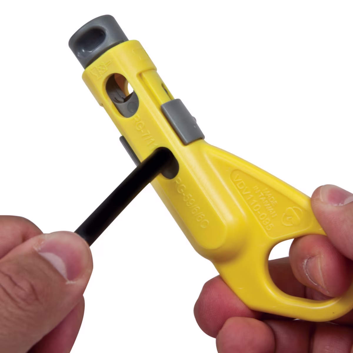 VDV110-095 HERRAMIENTA PELADOR DE CABLES COAXIALES RG59, RG6, RG6Q, RG11 Y RG7