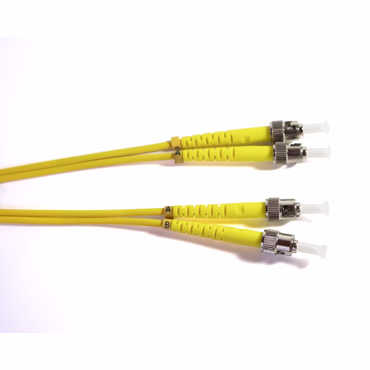 TU/TU9CR15M PATCH CORD DE FIBRA OPTICA ST/UPC-ST/UPC DUPLEX MONOMODO 15MTS, CATCOM