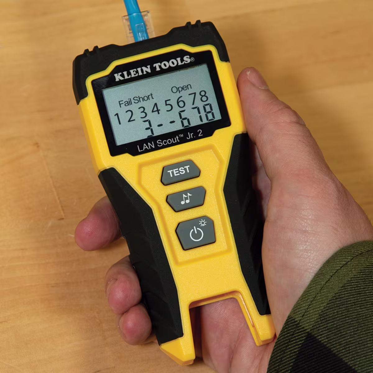 VDV526-200 PROBADOR TESTER DE CABLE LAN SCOUT™ JR.2, KLEIN TOOLS