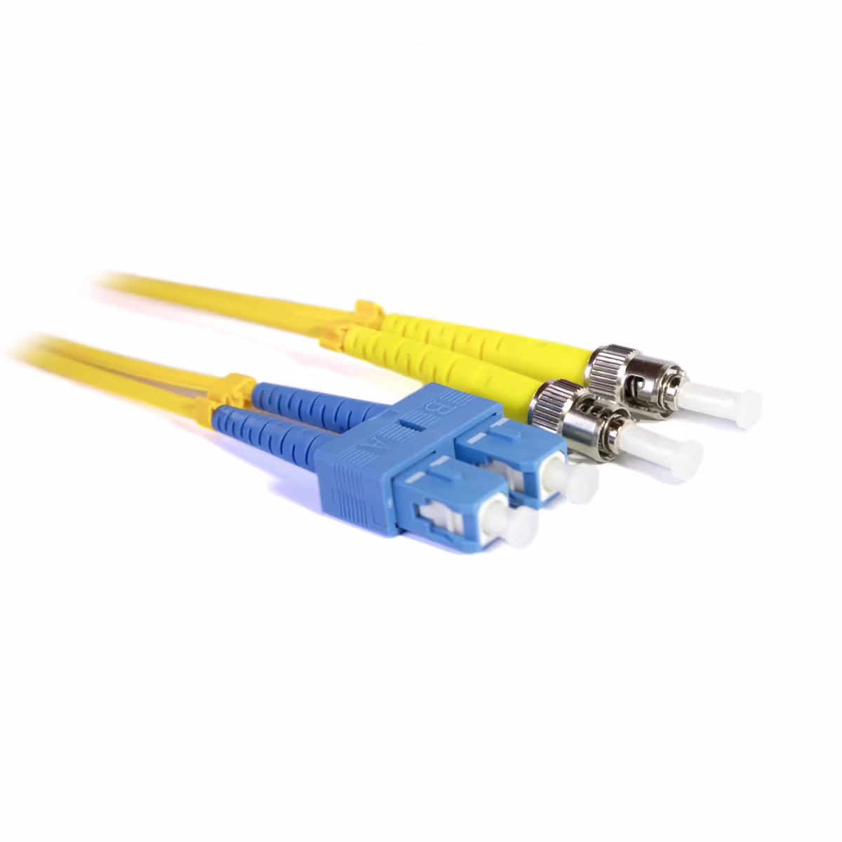 SU/TU09CR10M PATCH CORD DE FIBRA OPTICA SC/UPC-ST/UPC DUPLEX MONOMODO 10MTS, CATCOM