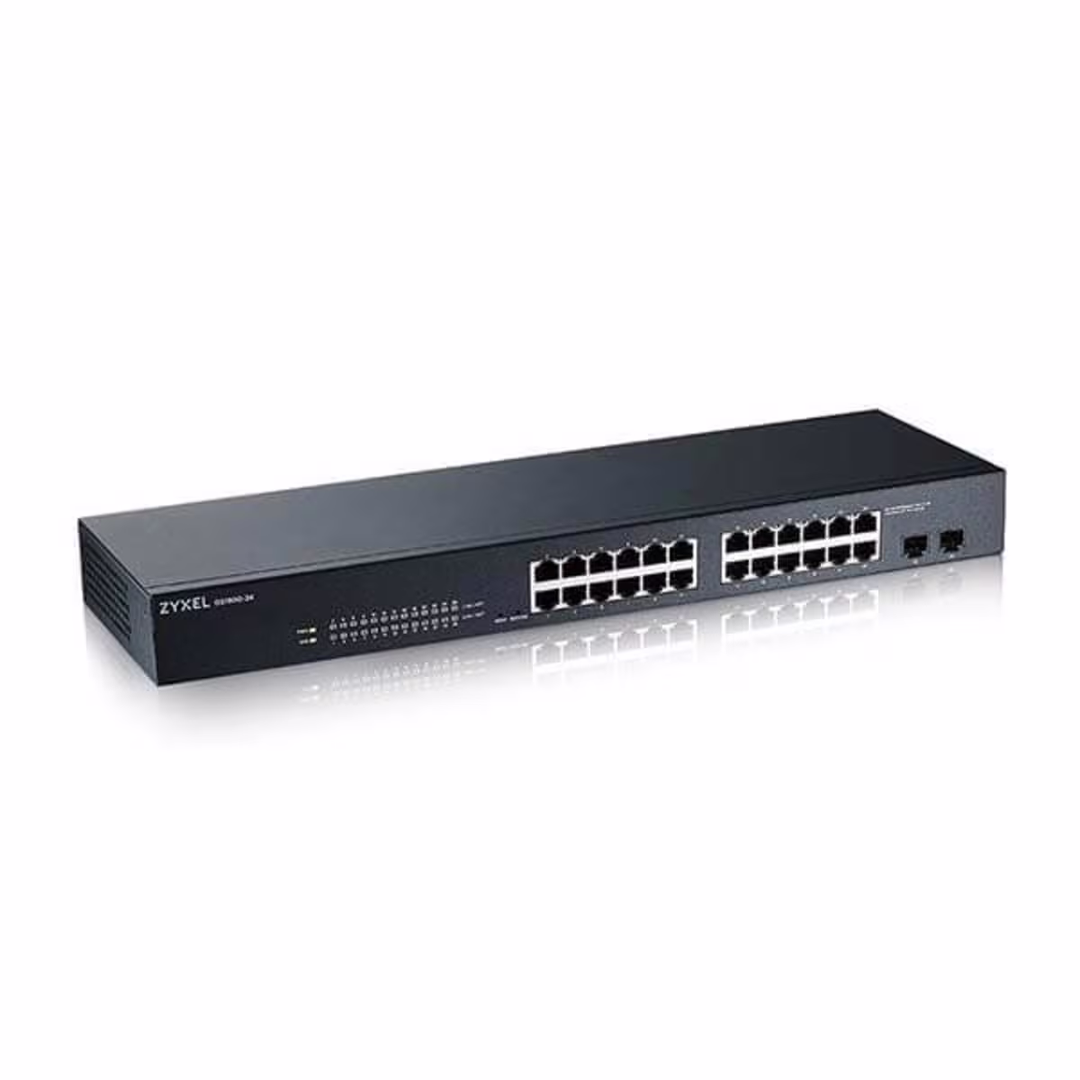 GS1900-24 SWITCH 24 PTS 10/100/1000 + 2SFP ADMIN. P/RACK 