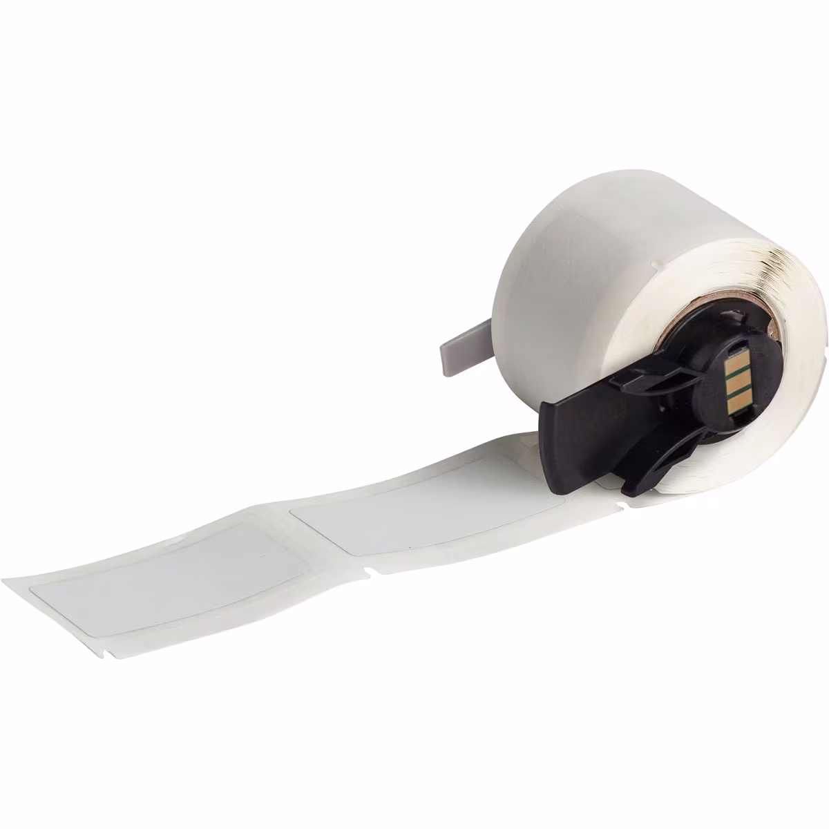 M6-20-428-PSL ETIQUETAS POLIESTER METALIZADO RESISTENTE A SOLVENTES, 1" x 2"