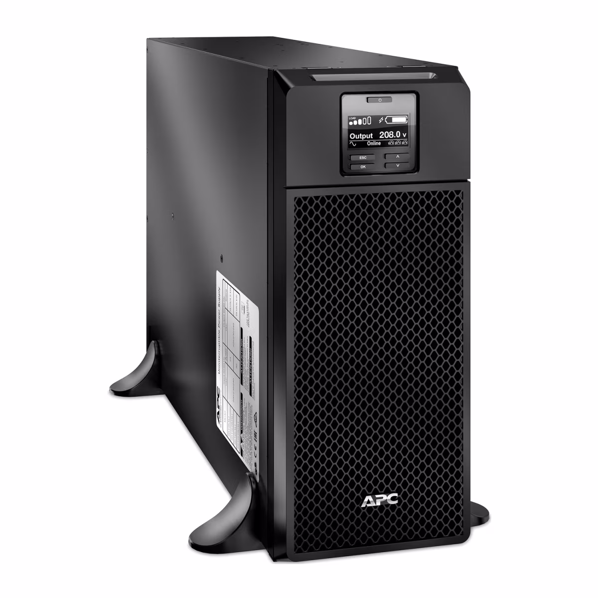 SRT6KXLT SMART-UPS SRT 6000VA/208V, (2) NEMA L6-20R (3) NEMA L6-30R, C/LCD APC