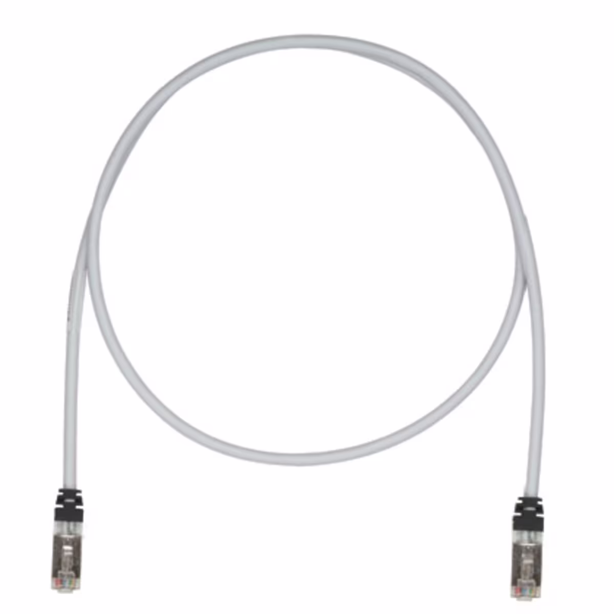 STP6X15MIG PATCH CORD BLINDADO CAT6A AWG28 CM/LSZH GRIS 15MT