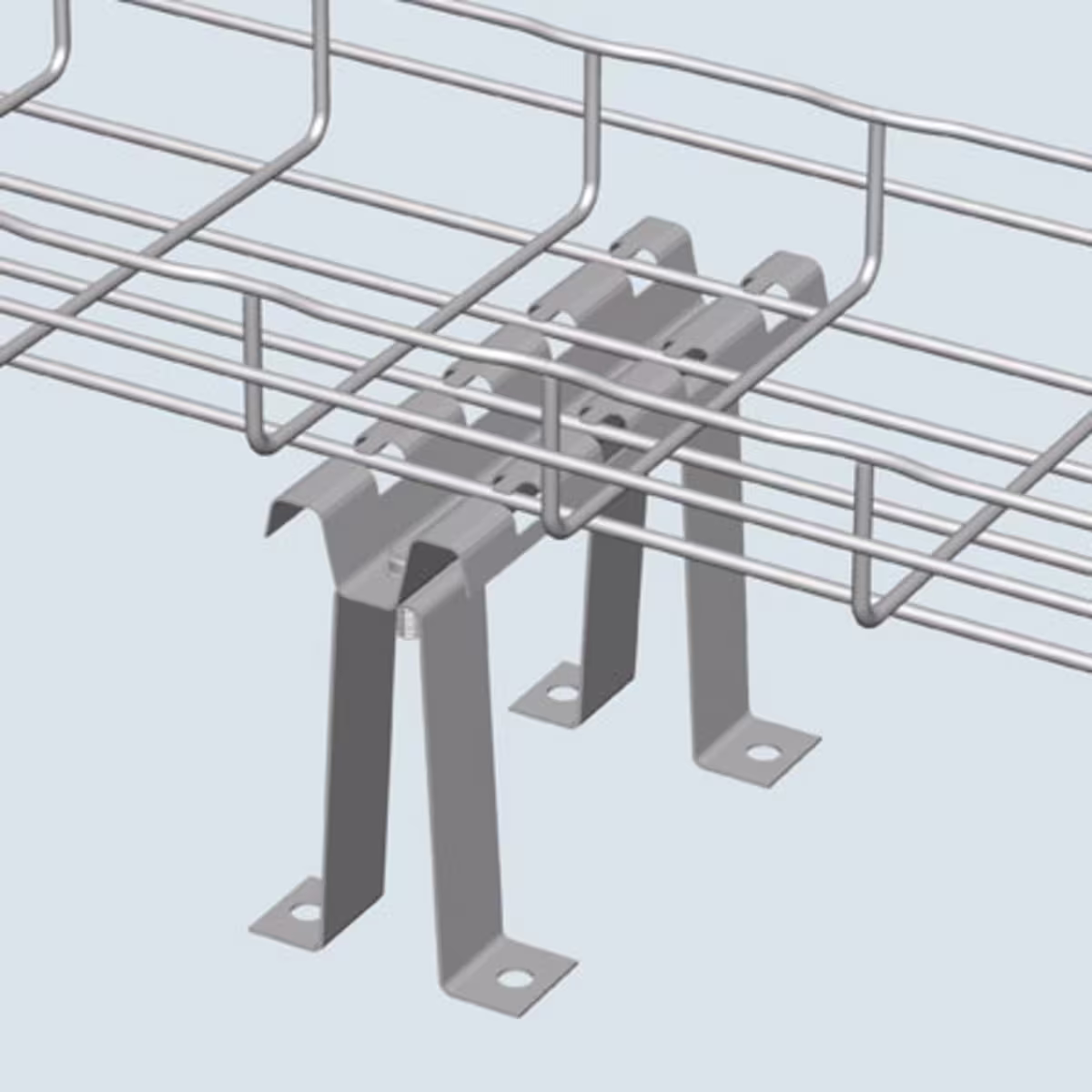 UFS100-200PG BASE PARA SOPORTE DE SUSPENSI�N P-ESCALERILLA DE 8" BAJO PISO, CABLOFIL