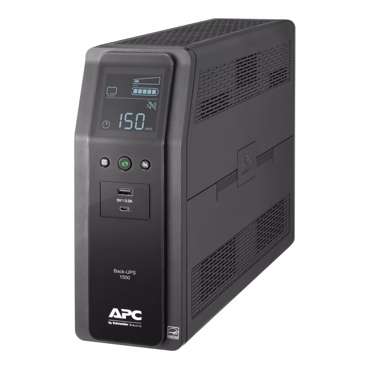 BR1500M2-LM UPS DE RESPALDO PRO 1500VA/120V, (4) NEMA 5-15R (6) NEMA 5-15R C/LCD + 2USB APC