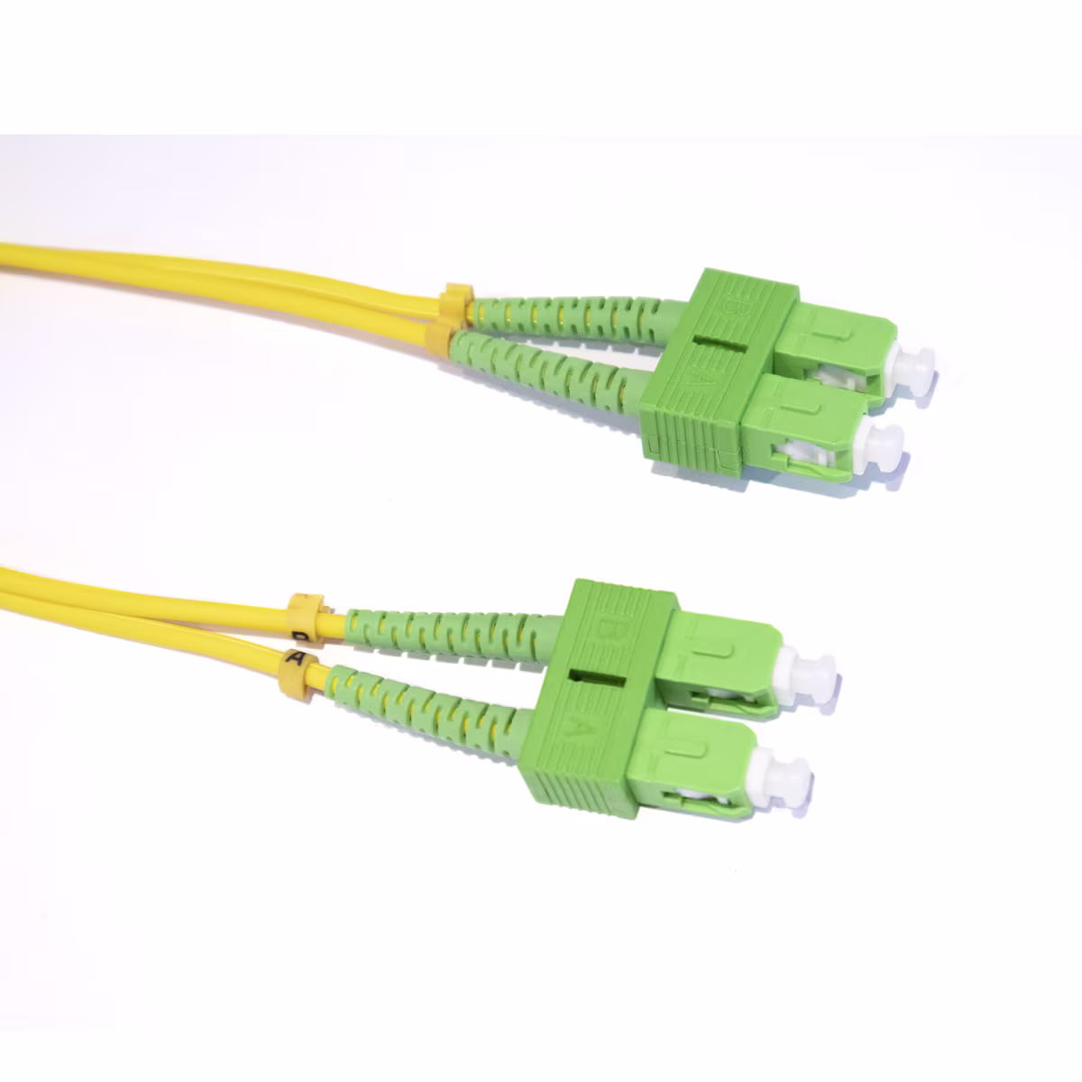 SA/SA9CR05M PATCH CORD DE FIBRA OPTICA SC/APC-SC/APC DUPLEX MONOMODO 5MTS, CATCOM