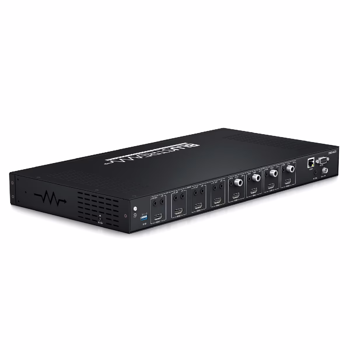 Matriz HDMI 2.0 4x4 4K 18Gbps | Audio Breakout EDID | BLS-CMX44CS