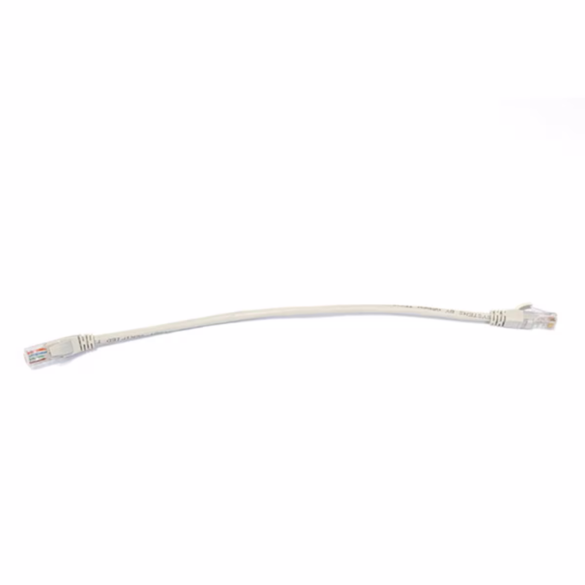 PC5-9001 PATCH CORD CAT5E 1FT COLOR GRIS C/BOTA TERMOMOLDEADA, CATCOM