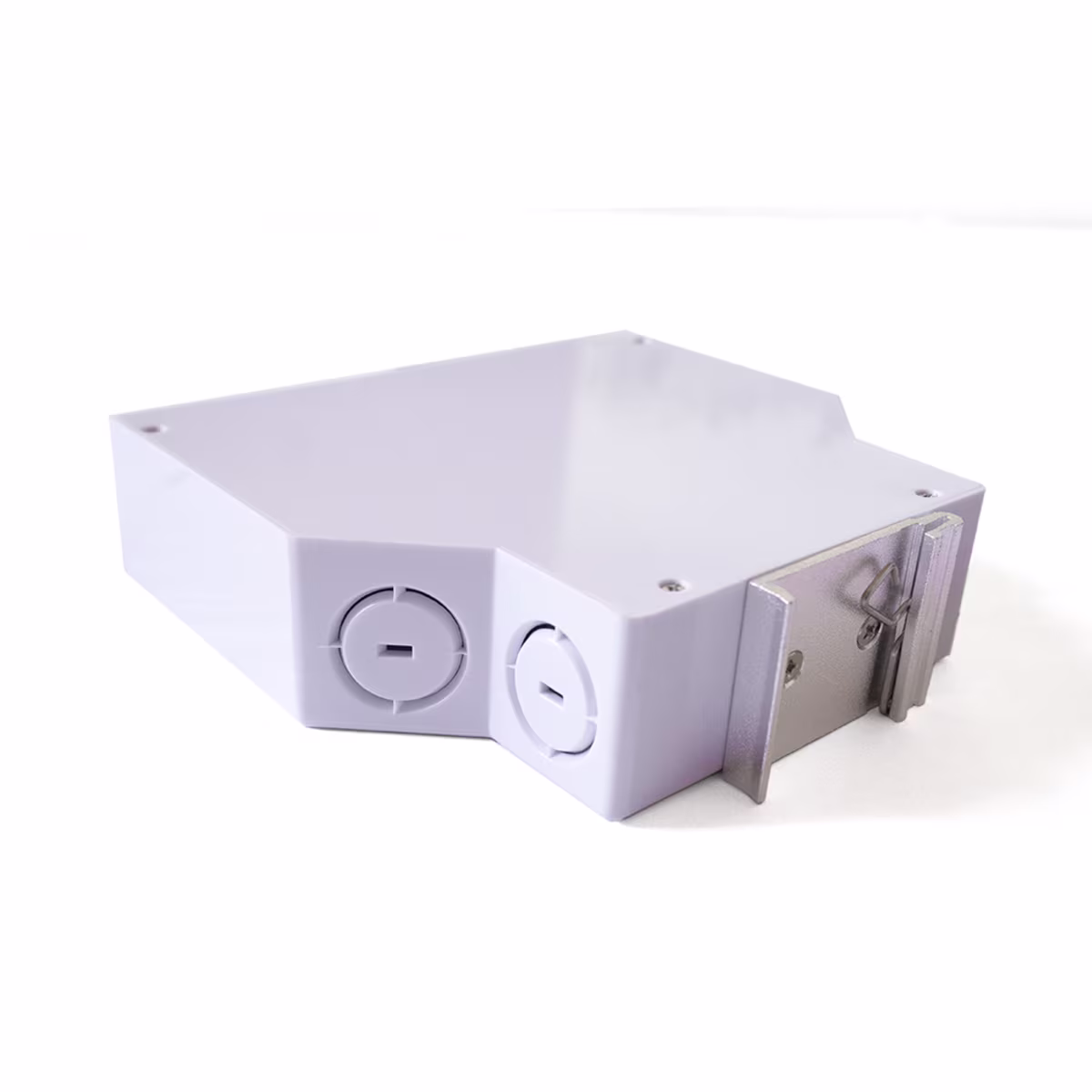 DIN-TB CAJA DE TERMINACIÓN P/FIBRA OPTICA SC/UPC MONOMODO CON 6 ADAPTADORES, CATCOM