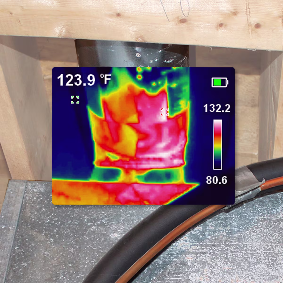 TI250 HERRAMIENTA TERMÓMETRO POR IMÁGENES PORTÁTIL, RECARGABLE