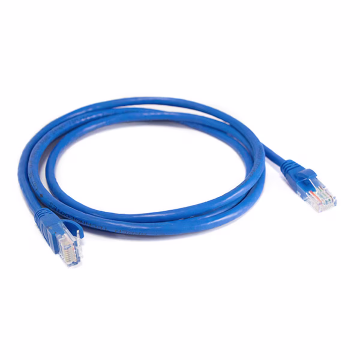 PC5-2005 PATCH CORD CAT5E 5FT COLOR AZUL C/BOTA TERMOMOLDEADA, CATCOM