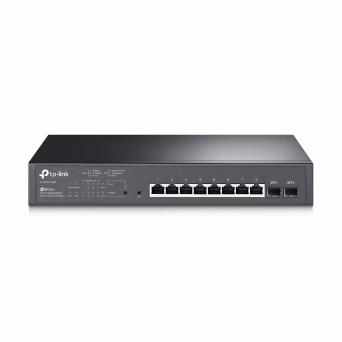 TL-SG2210MP SWITCH DE 8 PTOS GIGABIT SMART POE + 2SFP