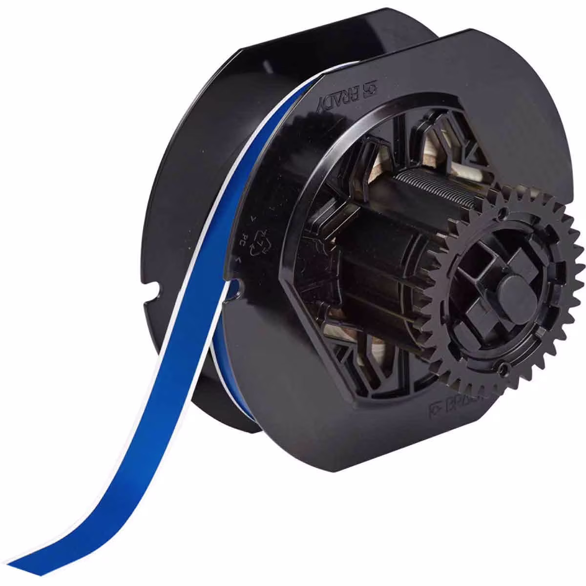 B30C-500-595-BL ETIQUETA CONTINUA VINIL 0.5inW X 100ftL IN/OUTDOOR AZUL BRADY