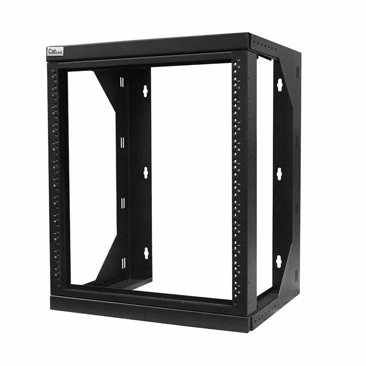 SD035412B RACK ABIERTO PARA PARED 524MM X 654MM X 12RU, CATCOM