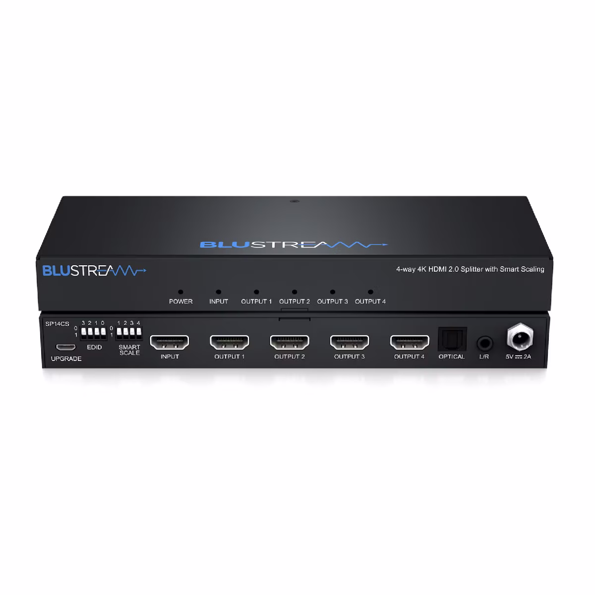 Blustream SP14CS: Splitter HDMI 4K 4 Vías c/Escalado EDID
