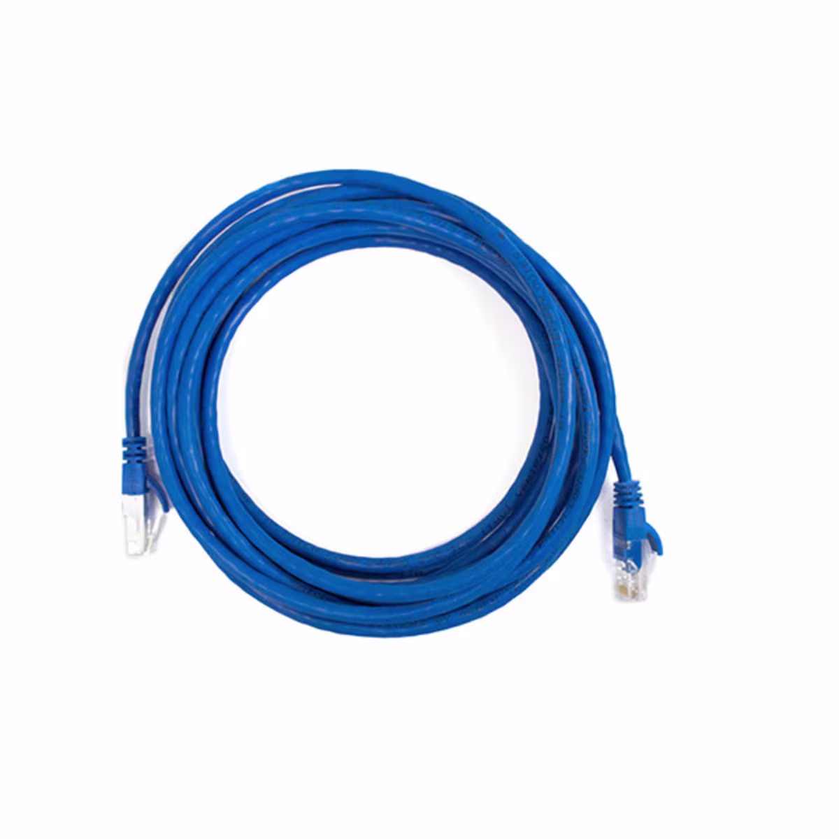 PC5-2015 PATCH CORD CAT5E 15FT COLOR AZUL C/BOTA TERMOMOLDEADA, CATCOM