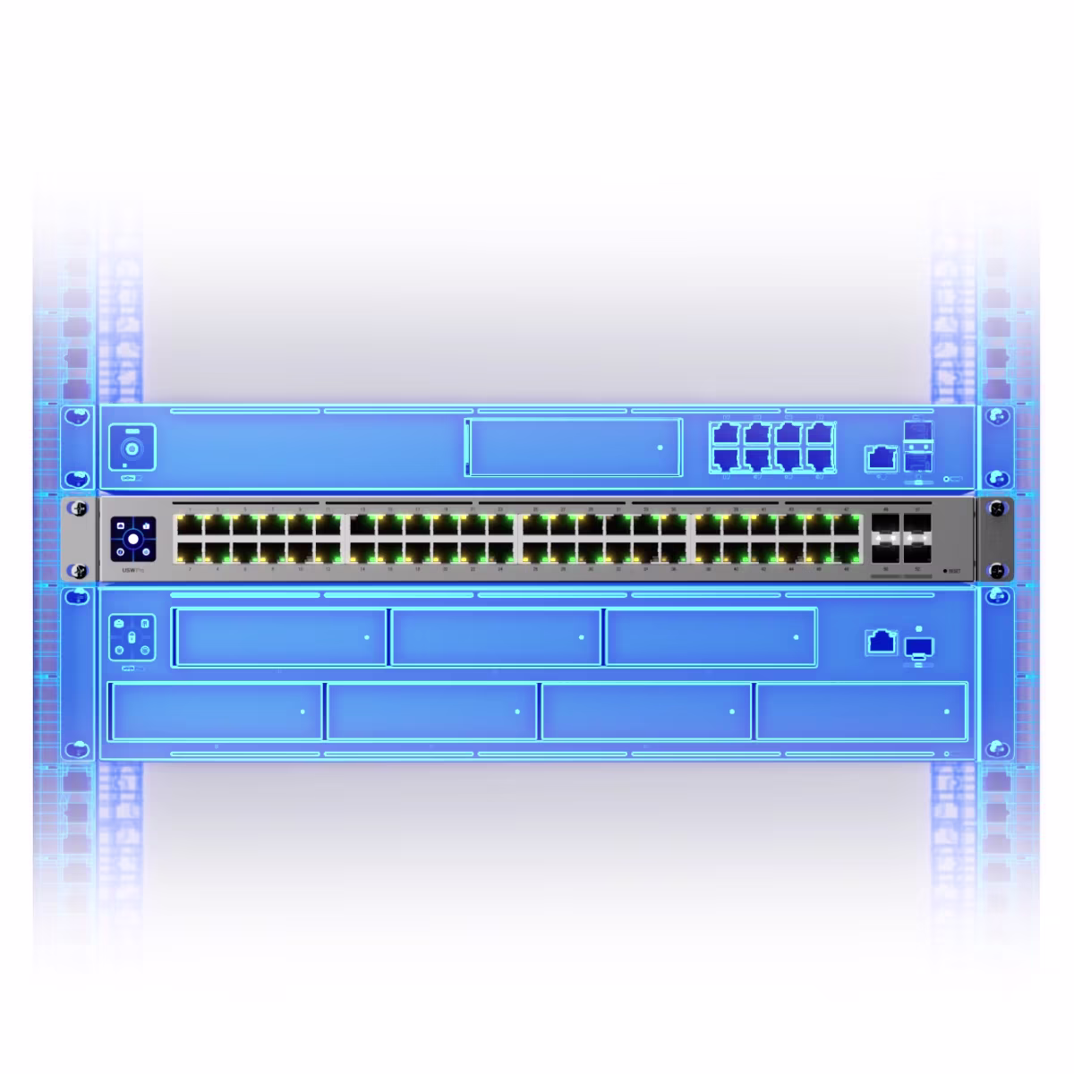 UB-USW-PRO-48 SWITCH 48 PUERTOS 10/100/1000Mbps ADMINSTRABLE, UBIQUITI