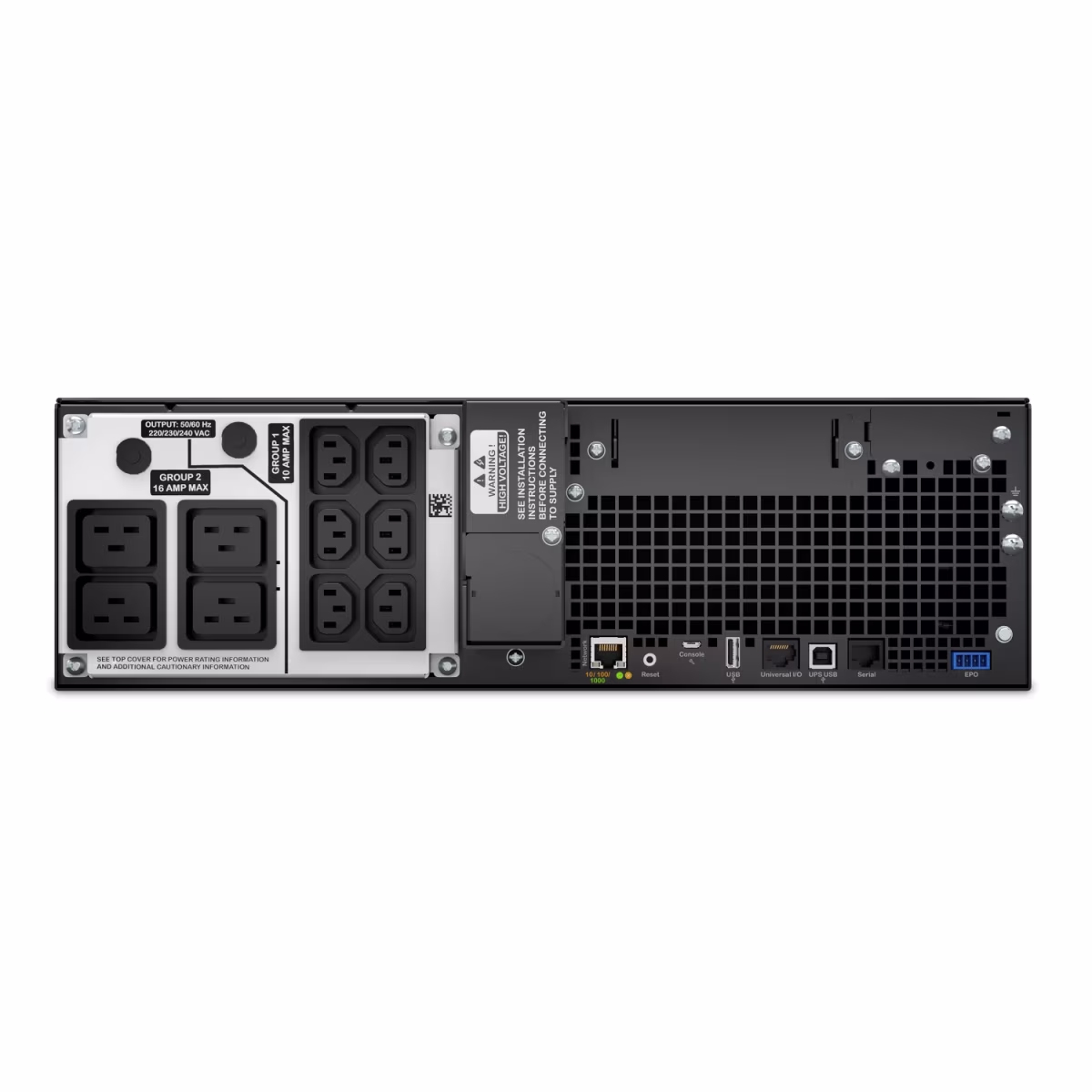 SRT5KRMXLI APC Smart-UPS SRT 5000VA Rack Mount 230V