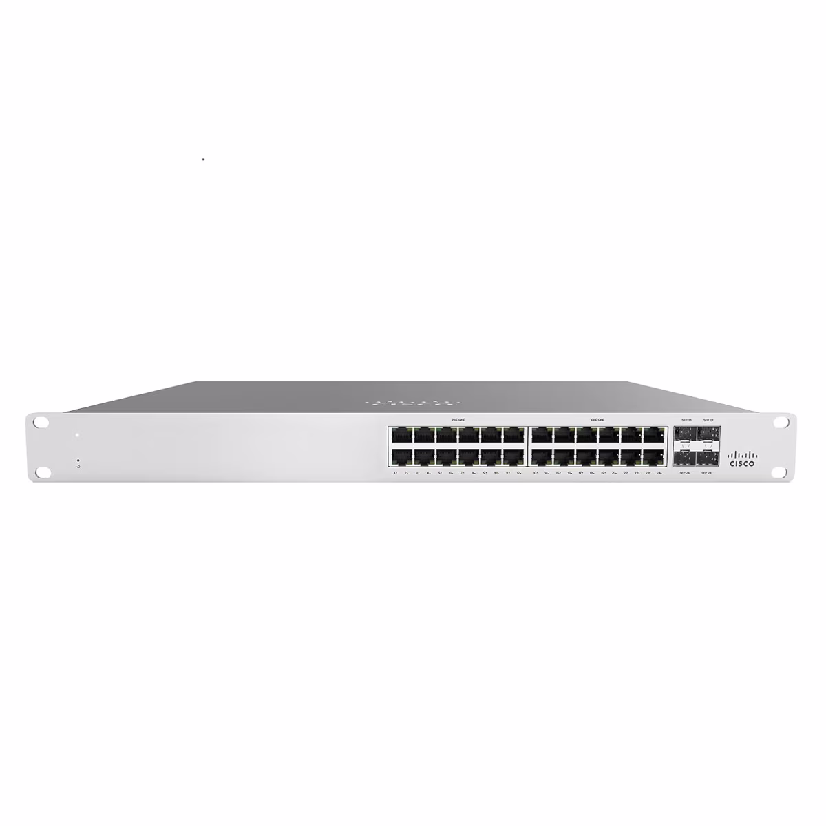 MS120-24-HW SWITCH MERAKI 24 PUERTOS 10/100/1000 BASE-T ADMINISTRABLE 1G L2 + 24x GigE, CISCO