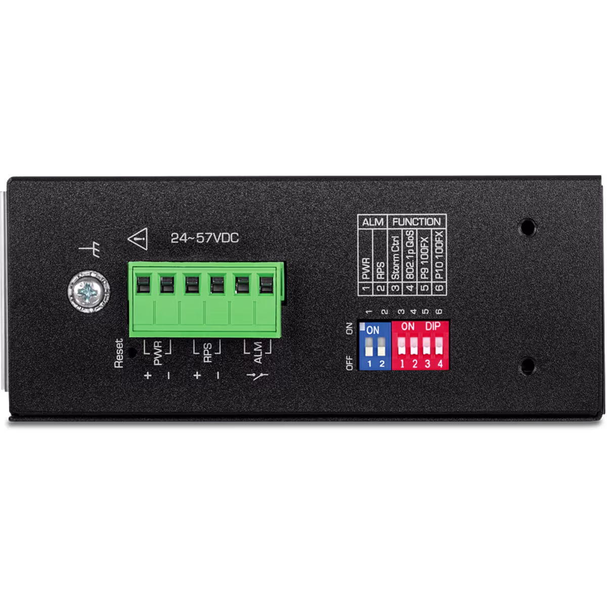 PG102i SWITCH INDUSTRIAL 8 PUERTOS GIGABIT L2  ADMINISTRABLE PoE+, TRENDNET