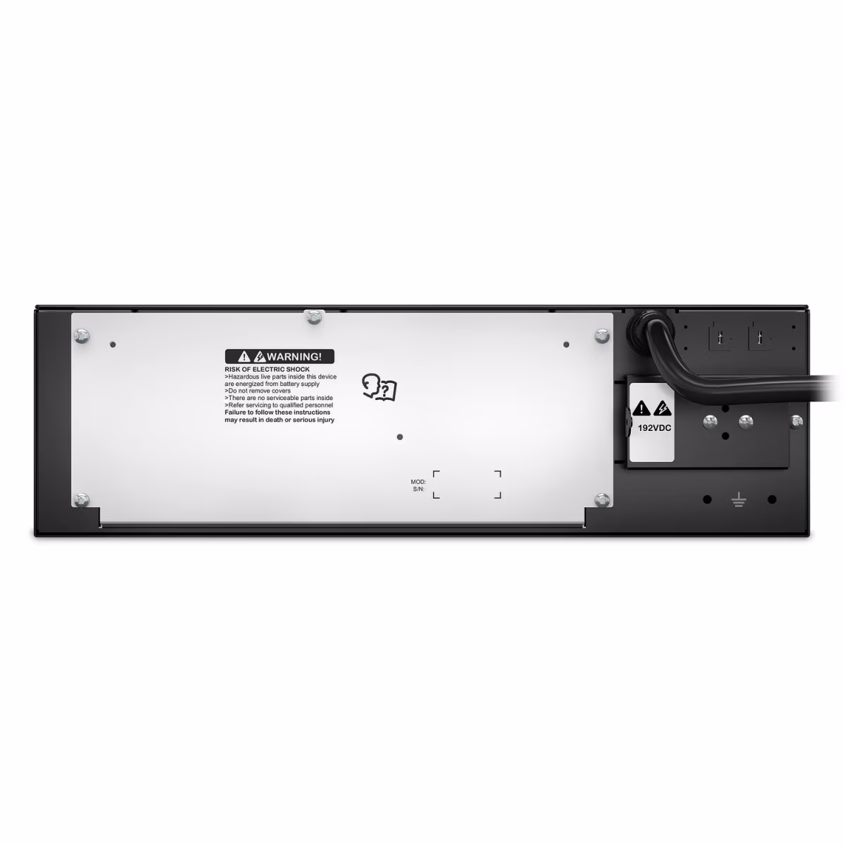 SRT192RMBP PACK DE BATERIAS EXTERNO PARA UPS SRT DE 5 Y 6 KVA CON RIELES INCLUIDOS