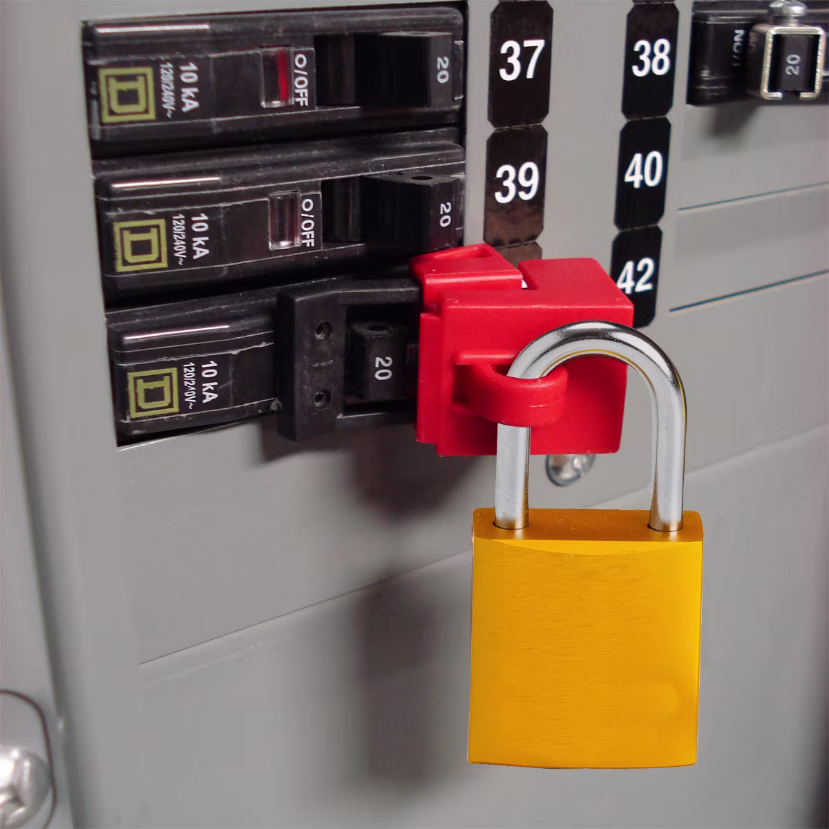 65397 DISPOSITIVO DE BLOQUEO DE ABRAZADERA PARA INTERRUPTORES AUTOMATICOS