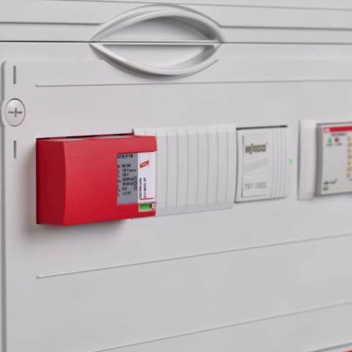 900347 DEHNVISTA SUPRESOR DE PICOS TIPOS 1+2 120 y 220V, Ip 50kA, MONOFÁSICO TT Y TN, UNIPOLAR, INCLUYE BASE Y MÓDULO DE PROTECCIÓN INSERTABLE 