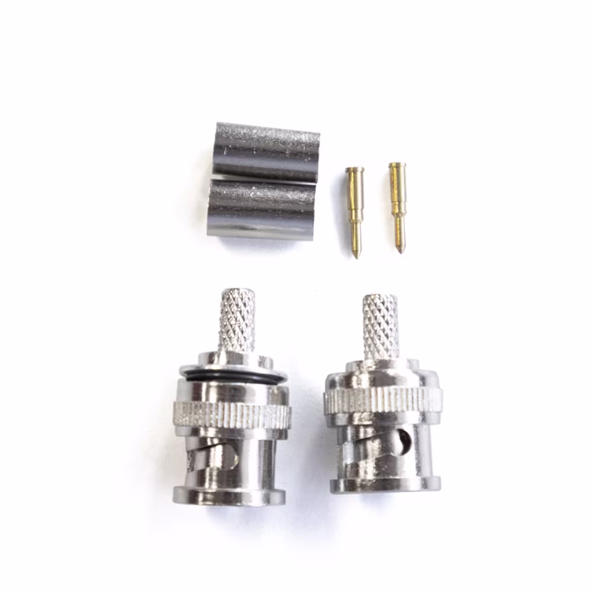 BNC-8218 CONECTOR BNC PARA MICROCOAXIAL 75OHMS 3 PIEZAS, CATCOM