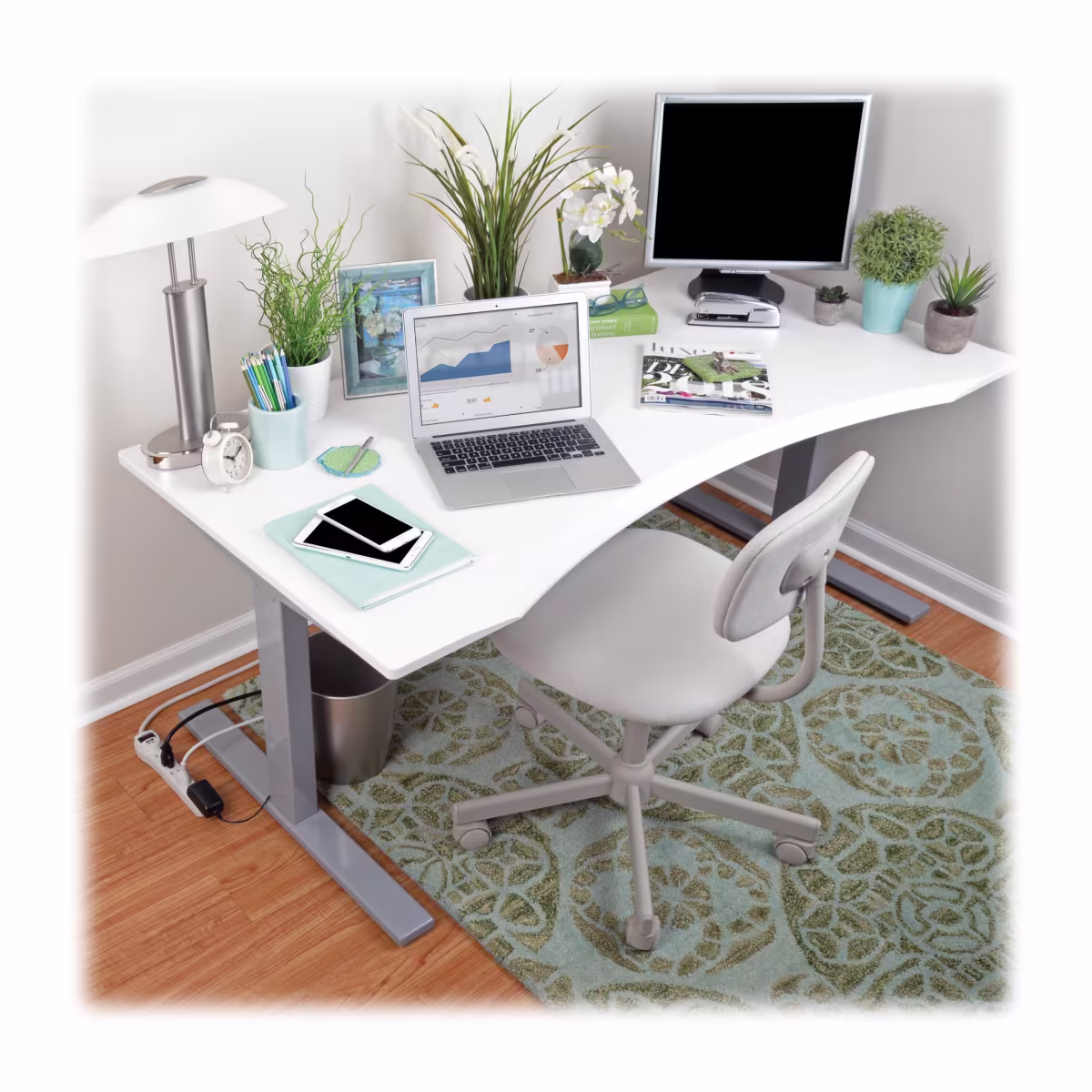 TLP602 Regleta multitomas con supresor de picos 6 salidas Nema5-15R, cordón de 0.60M