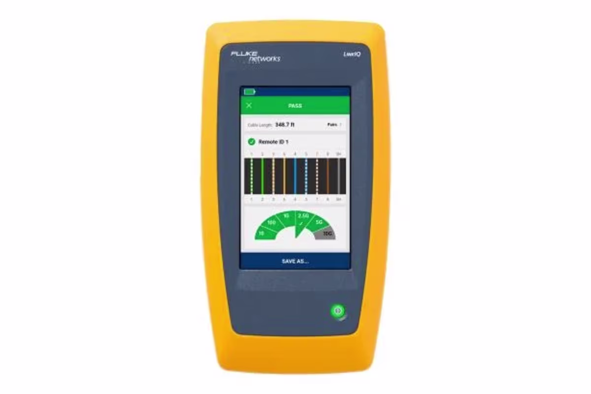 LIQ-100 5226604 LINKIQ CALIFICADOR DE CABLEADO Y VERIFICADOR DE POE Y RED FLUKE