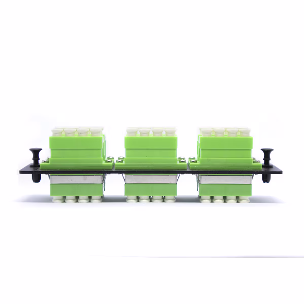 ODF-LCD12SM PLATINA CON 12 ADAPTADORES LC/APC DUPLEX, CATCOM