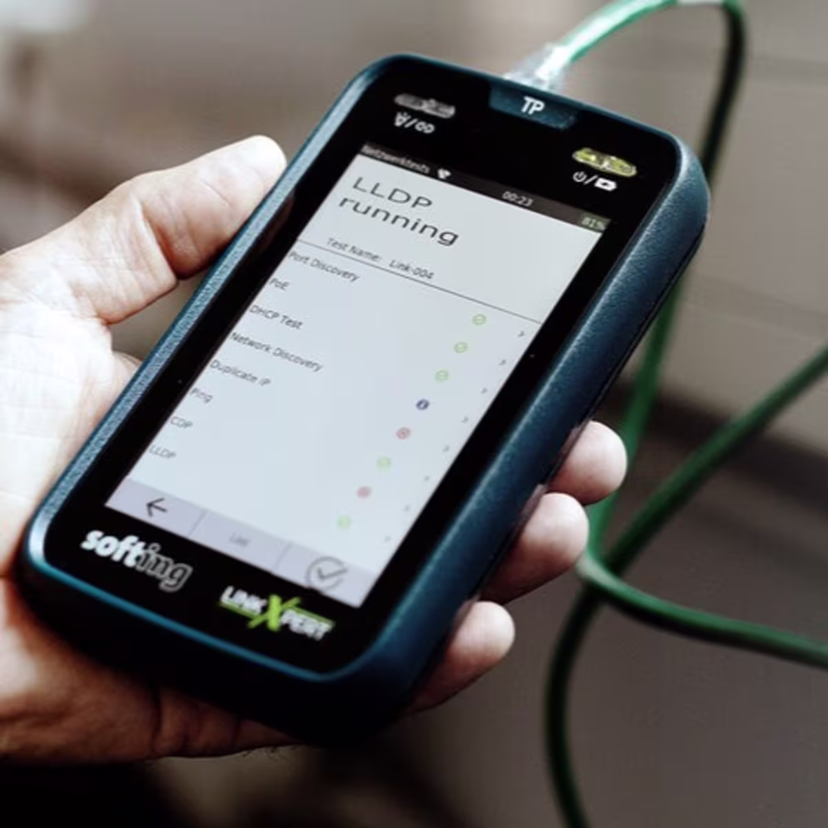 226103 LINKXPERT-TP TESTER PARA PRUEBA EN CABLE DE COBRE TENZADO PARA REDES LAN, XPERT