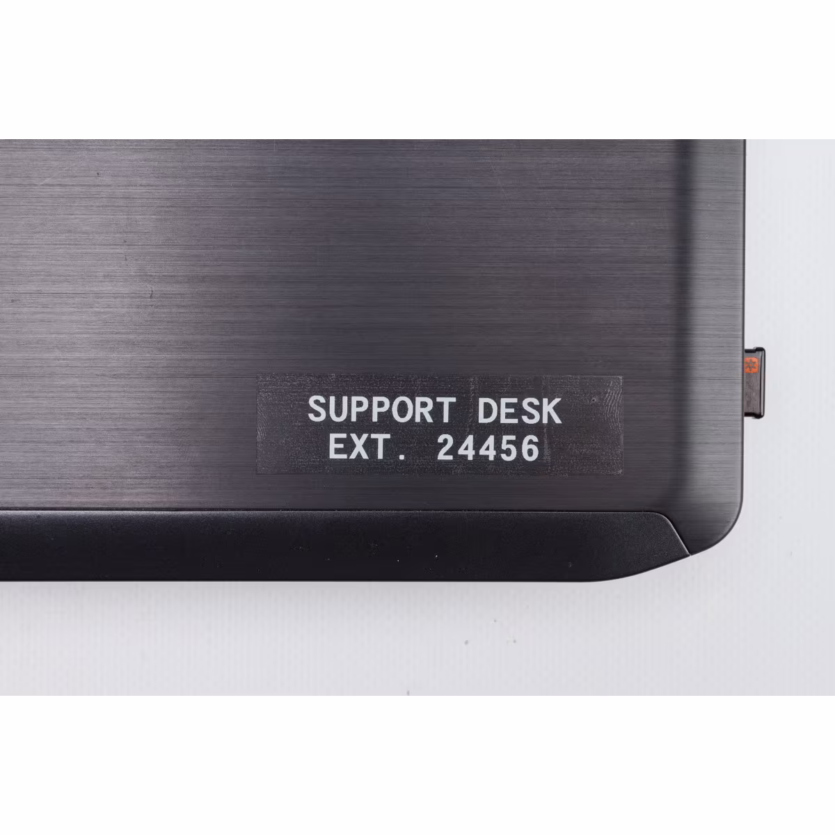 M4C-500-595-CL-WT CINTA VINILO ADHESIVO PERMANENTE BLANCO SOBRE TRANSPARENTE