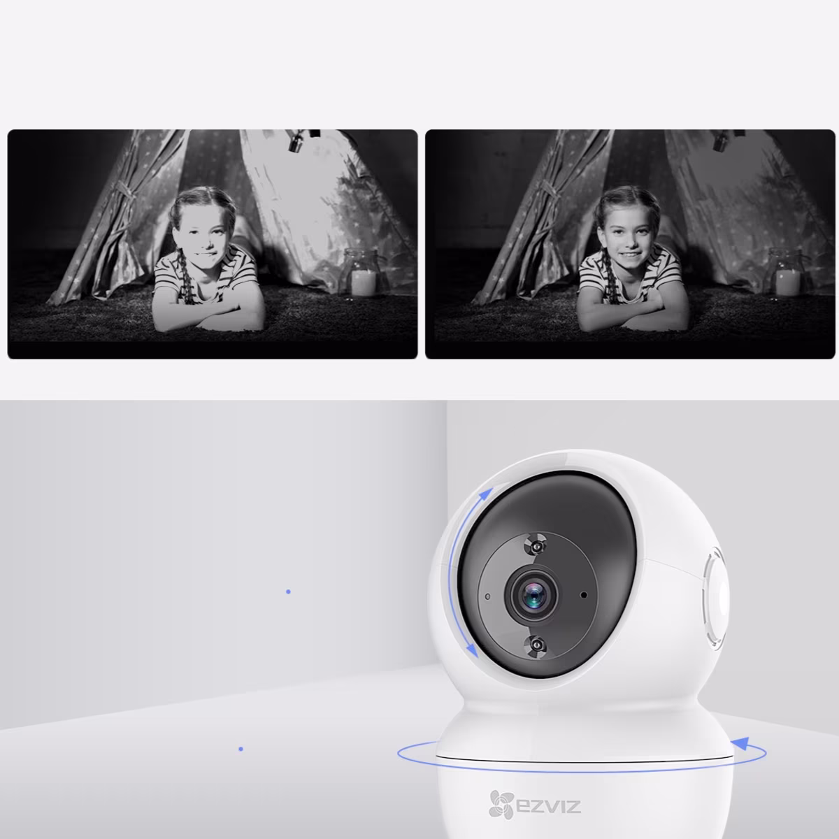 CS-C6N-R101-1G2WF CÁMARA IP C/MOVIMIENTO PT 1920X1080HP PARA INTERIORES EZVIZ