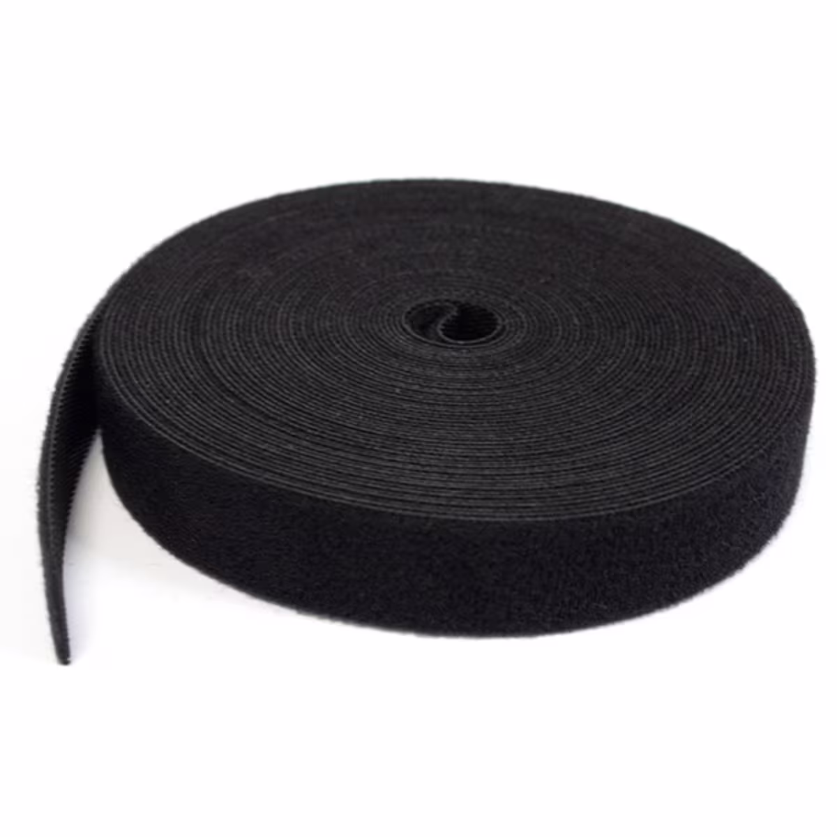 RVT-10751 ROLLO DE CINCHO VELCRO 0.75" X 10MTS COLOR NEGRO, CATCOM